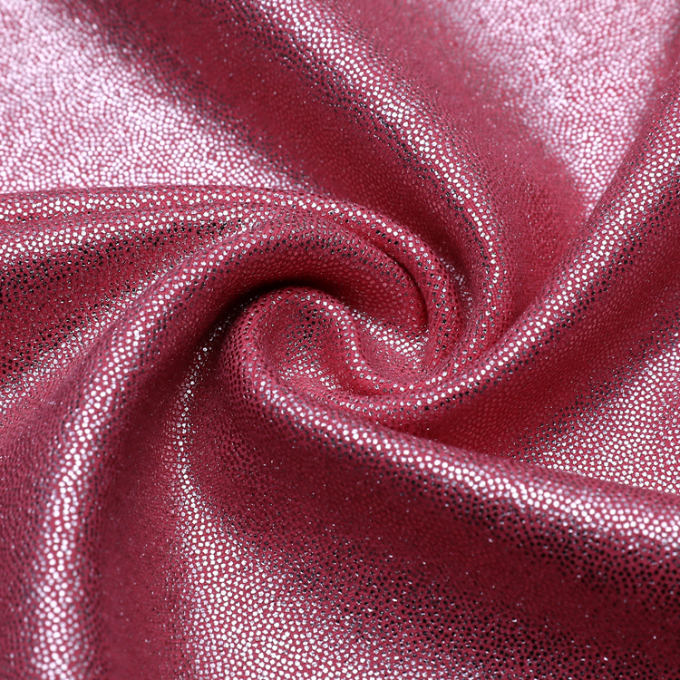 PERFORMANCE PINK FOIL KnitTED FABRIK