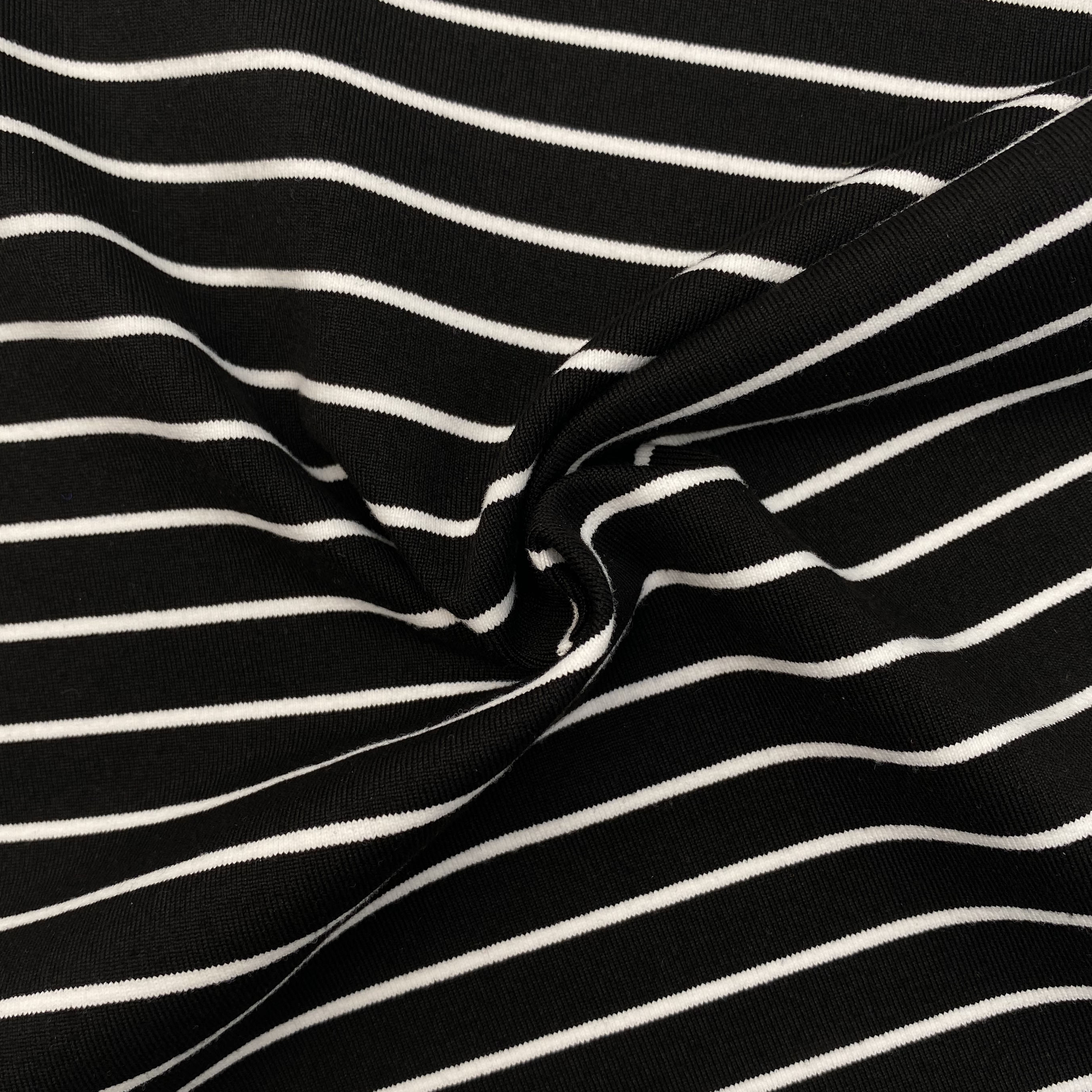 JERSI TUNGGAL BERJALUR HITAM PUTIH