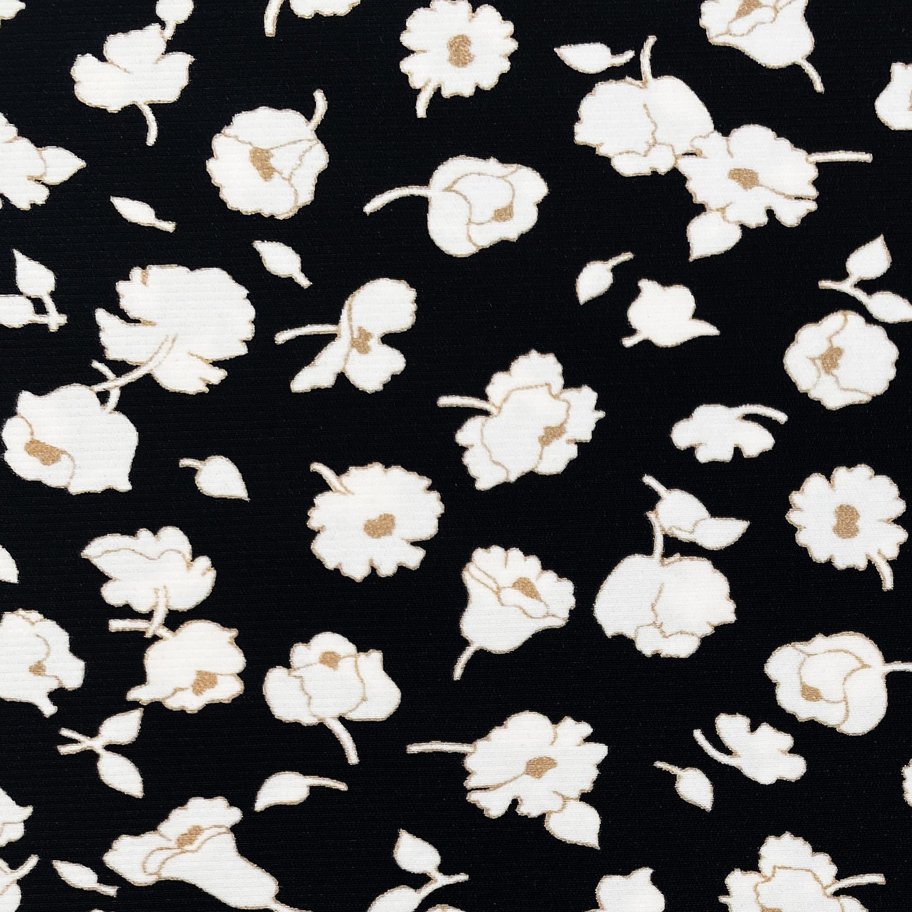 KAIN TRIKOT BERCETAK FLORAL