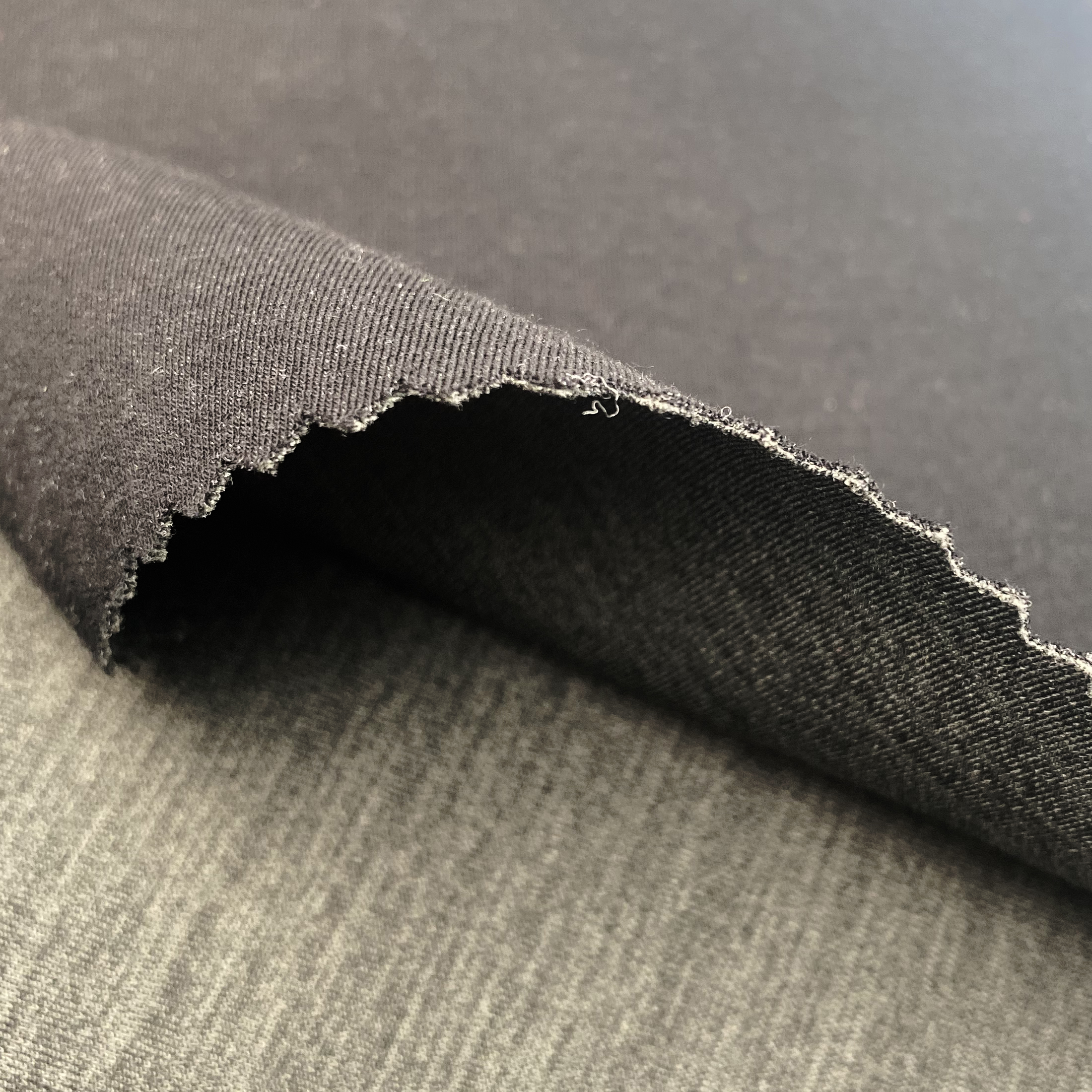 44%-Nilon 43%-Kapas 13%-Spandex Berat-228gsm Lebar-160sm NYLON COTTON INTERLOCK