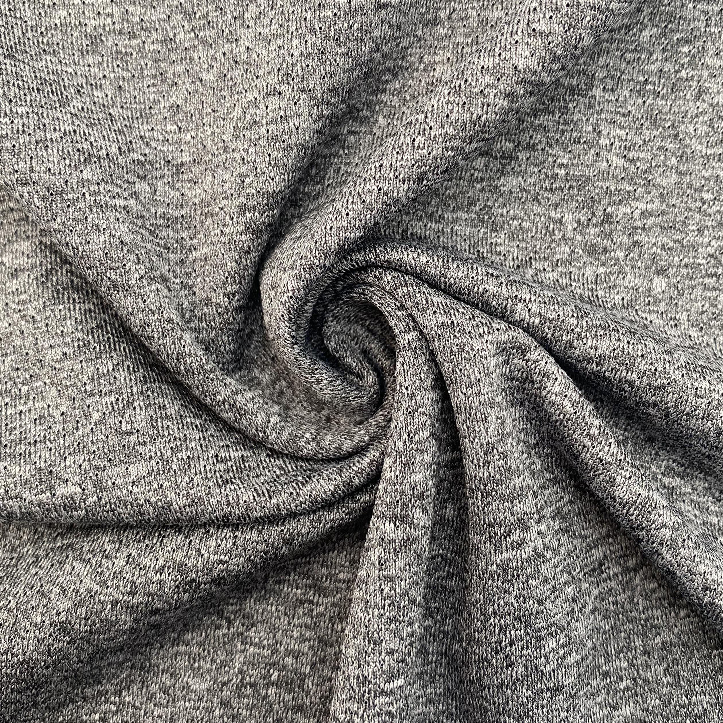3% POLYESTER 86% CATIONIC 11% SPANDEX 175GSM 155CM KAIN MESH KELABU