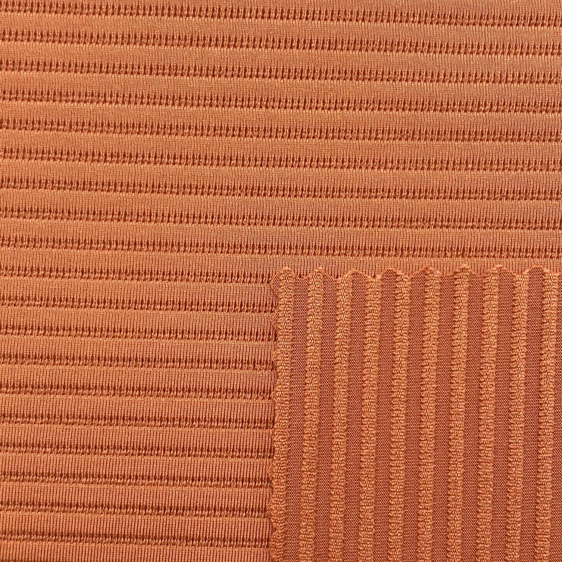 KAIN JERSI SINGLE RIB OREN